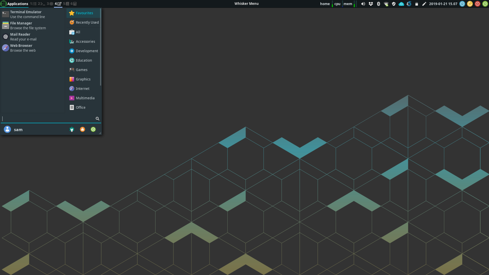 My Manjaro XFCE setup